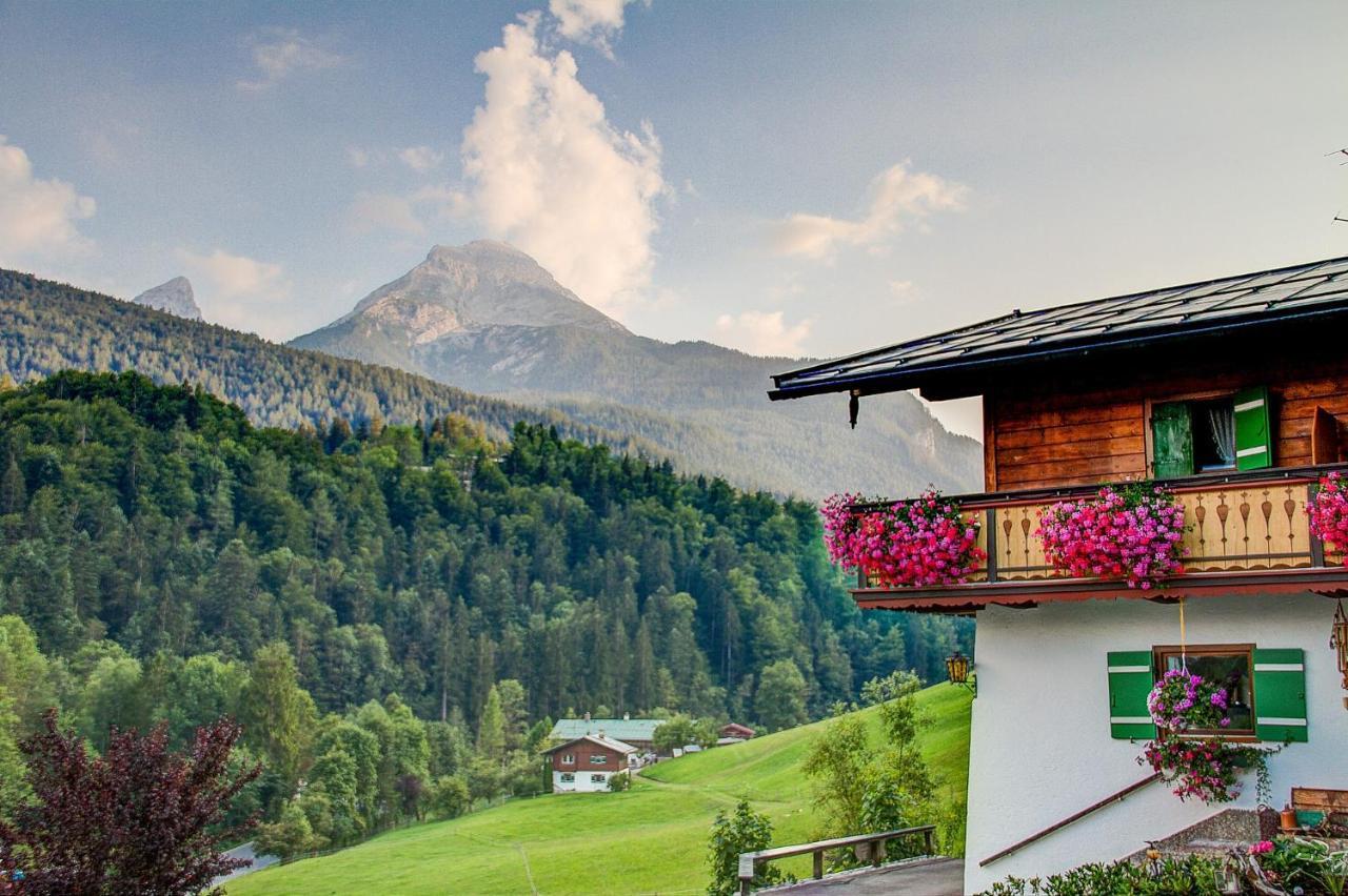 Alpenferienwohnungen Wiesenlehen Berchtesgaden Exterior photo