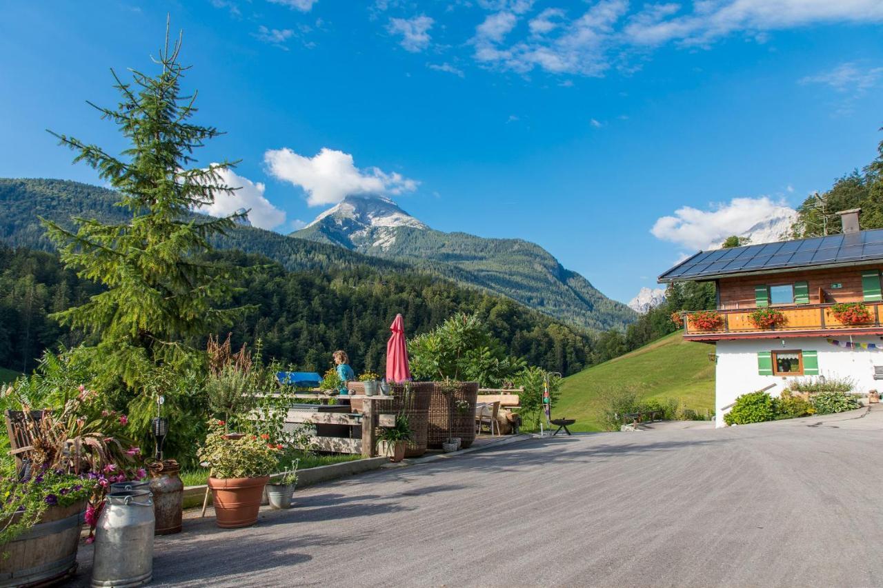 Alpenferienwohnungen Wiesenlehen Berchtesgaden Exterior photo